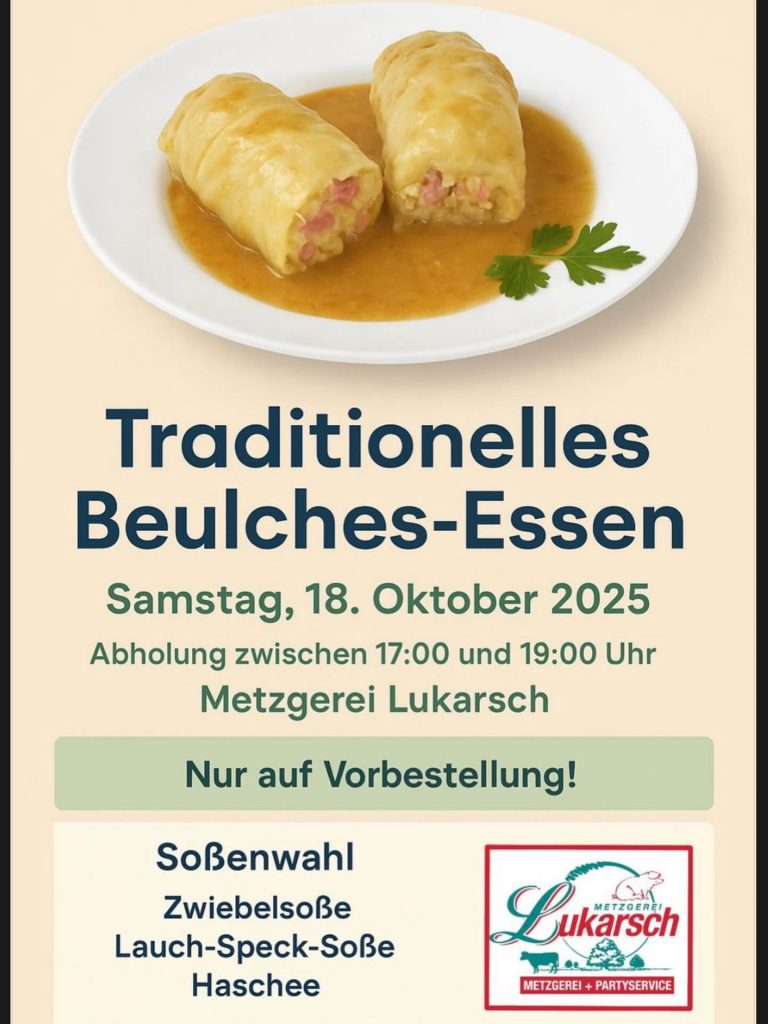 Traditionelles Beulches-Essen