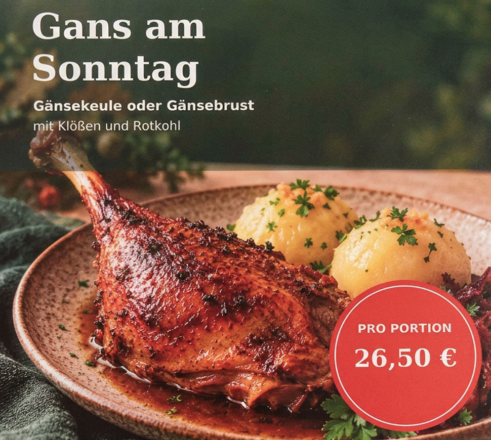 Gans am Sonntag